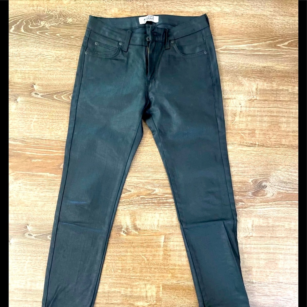 Naked & Famous Waxed Denim